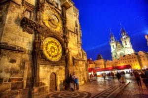 Praha HDR Staroměstské náměstí