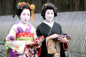 Gejši, Japonsko Gejši, Japonsko, foto Jan Rybář